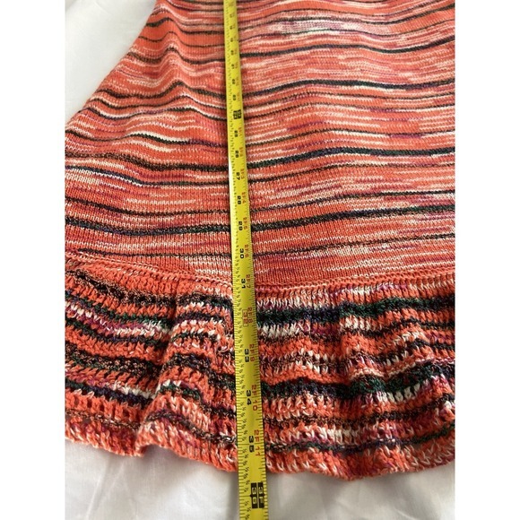Anthropologie One Shoulder Slim‎ Knit Sweater Dress Size Medium Beach - Picture 10 of 16